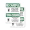 Signmission Safety Culture Sign, 7 in Width, Plastic, Rectangle, Bilingual OS-2PACK-BC-P-710-L-10001 - alternate 1